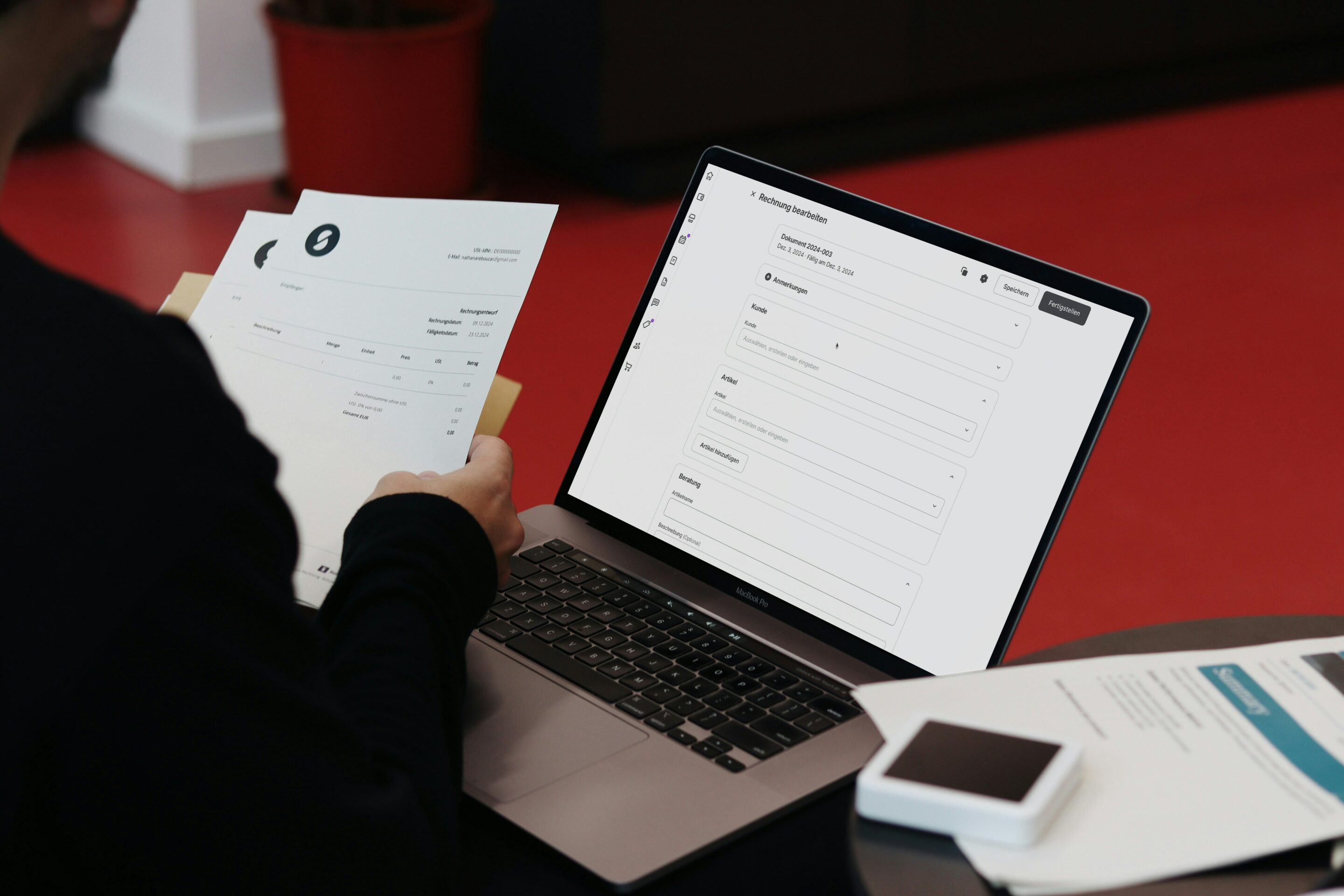 Suite logicielle & solution de facturation